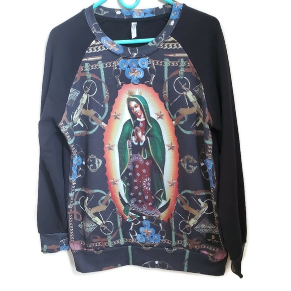 Crooks & Castles Sweaters - Crooks and Castles | Mary Crew Neck Sweatshirt